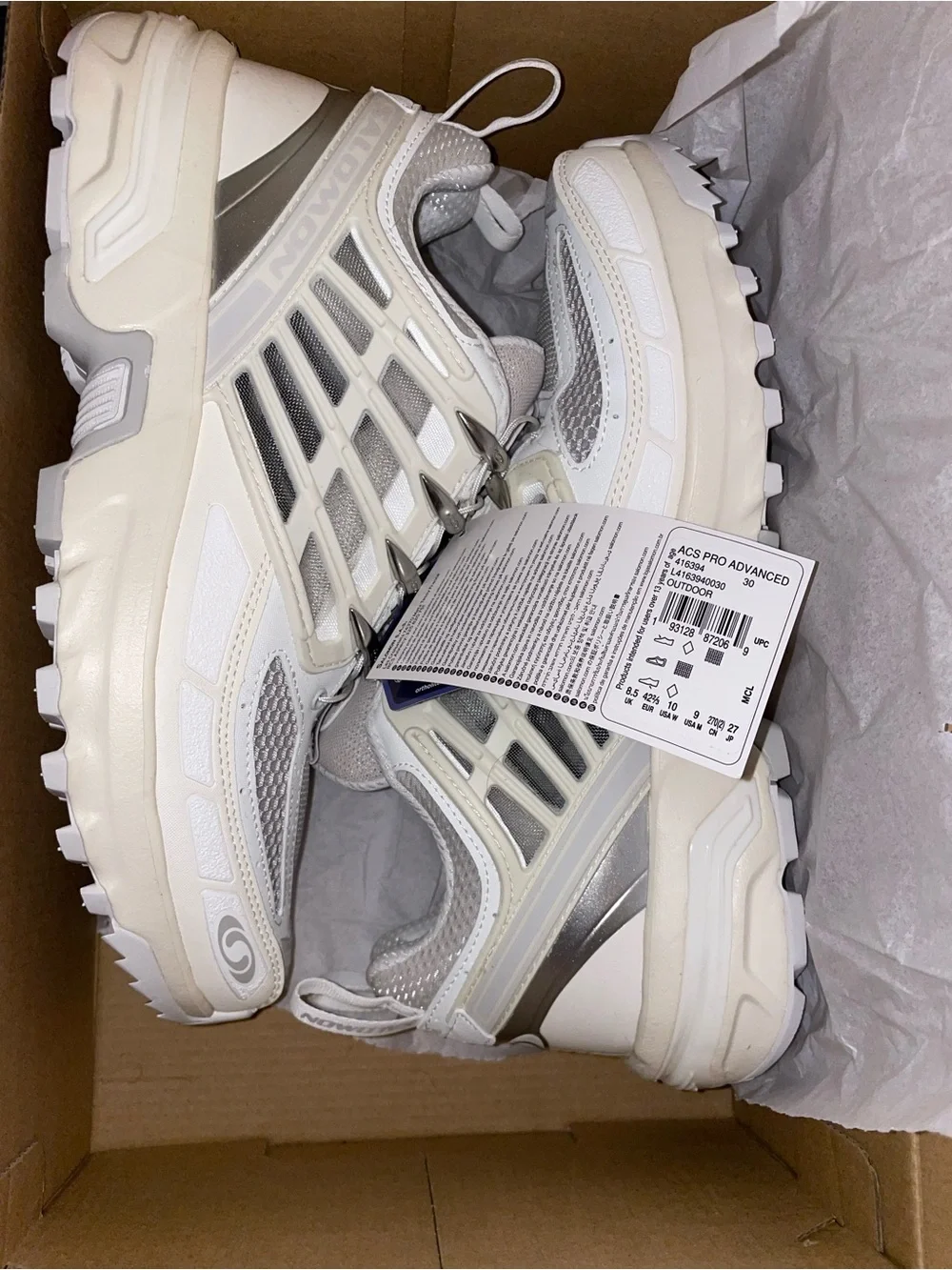 Salomon ACS Pro Advanced — White/Vanilla